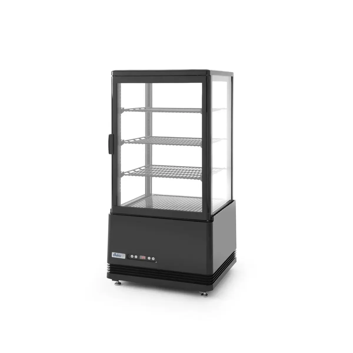 koelvitrinekast 68l, arktic, zwart, 230v/170w, 444x397x(h)875mm - image 2