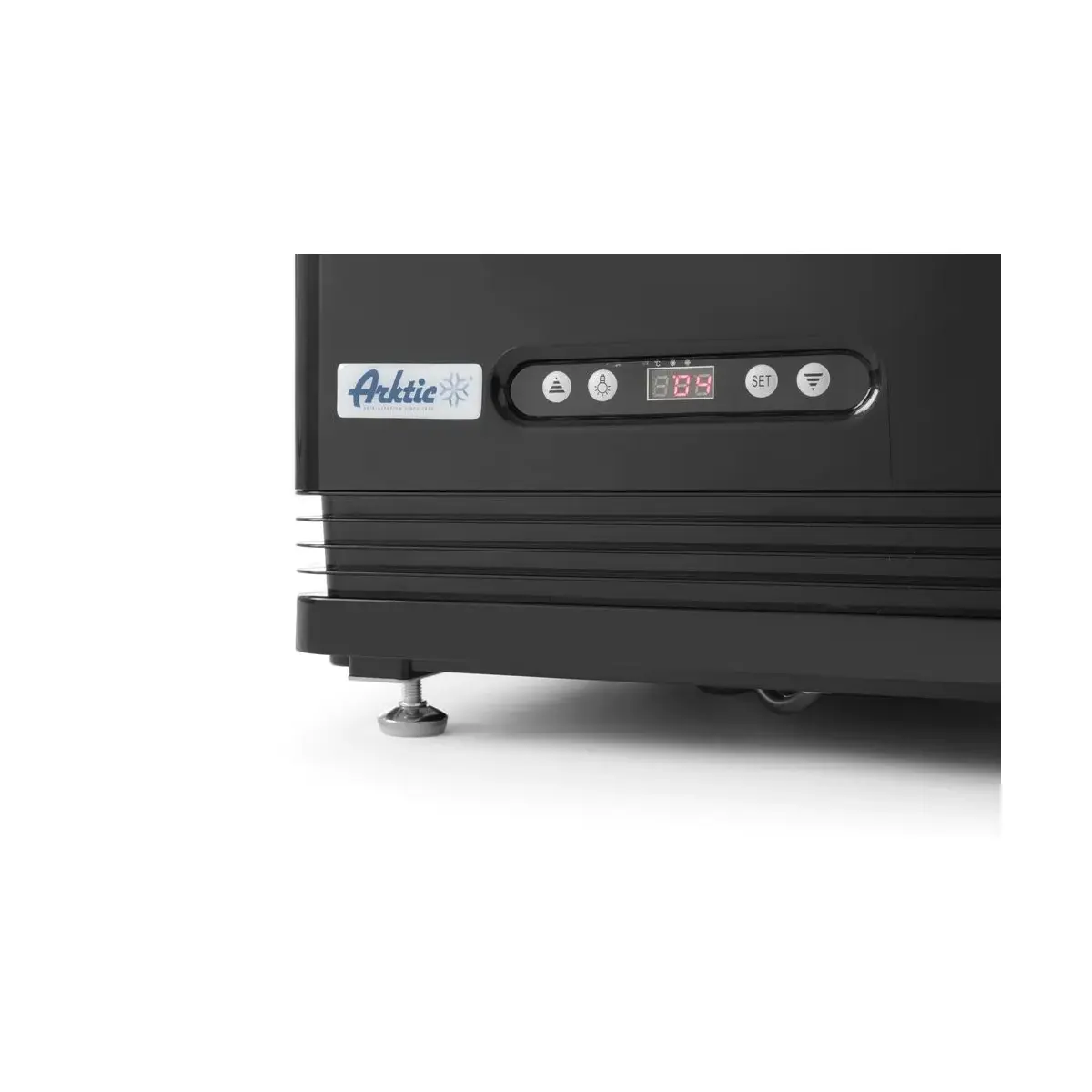 koelvitrinekast 68l, arktic, zwart, 230v/170w, 444x397x(h)875mm - image 3