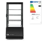 Koelvitrinekast 78L, Arktic, zwart, 230V/170W, 444x397x(H)940mm - Image 3