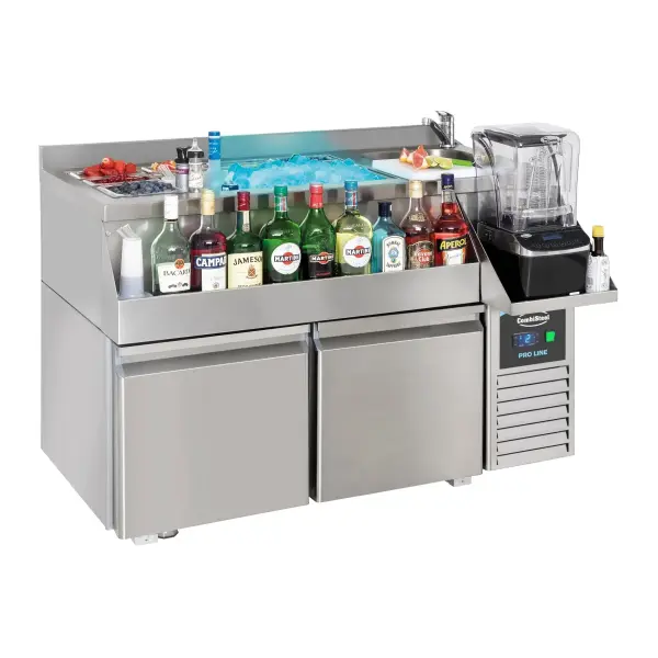 KOELWERKBANK 2 DEUREN MET COCKTAIL BAR STATION - Main Image