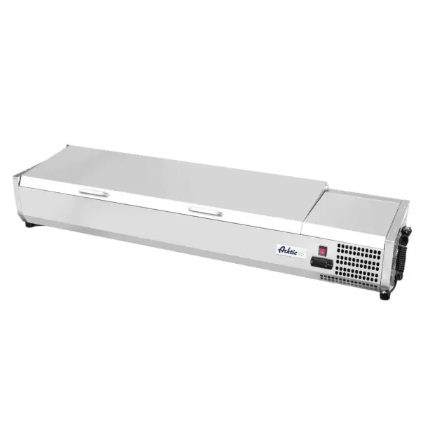 Opzetkoelvitrine GN 1/3, Arktic, 4x GN 1/3, 230V/180W, 1205x420x(H)630mm - Main Image