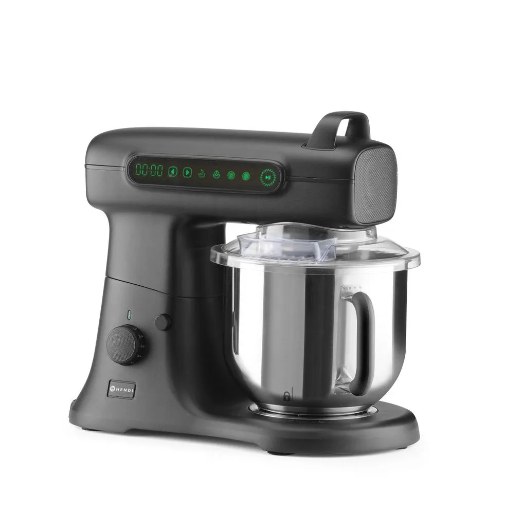 Planeetmixer Blackbolt PRO, HENDI, 7L, Zwart, 220-240V/800W, 470x263x(H)413mm - Main Image planeetmixer blackbolt pro, hendi, 7l, zwart, 220-240v/800w, 470x263x(h)413mm - main image