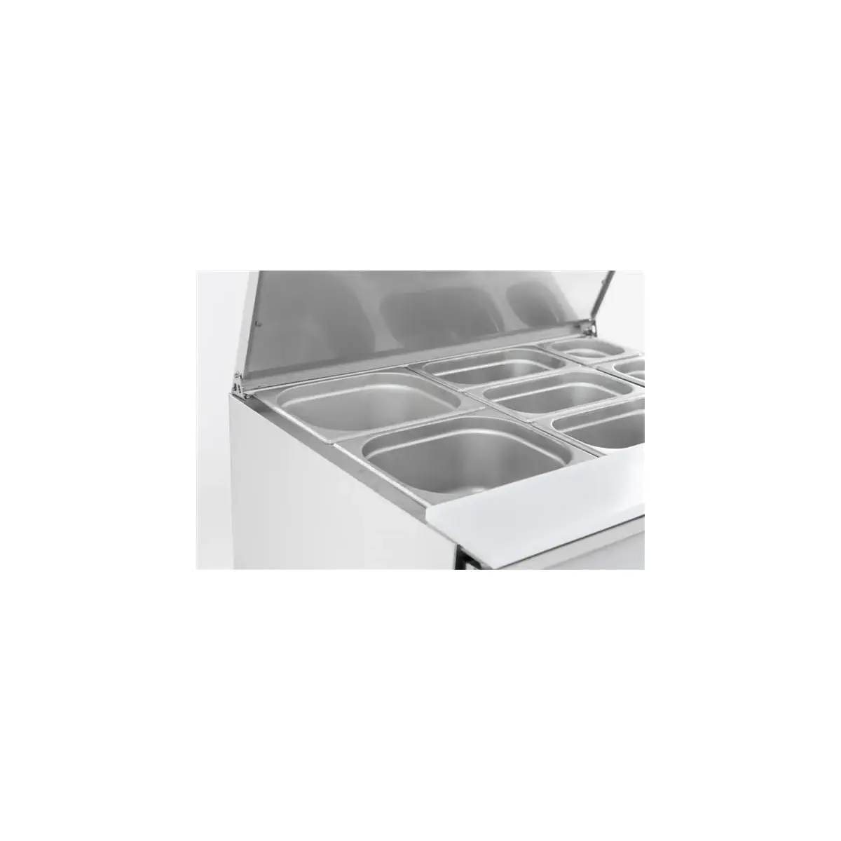 saladette 2 deuren 2.5x1/1gn pan - image 3