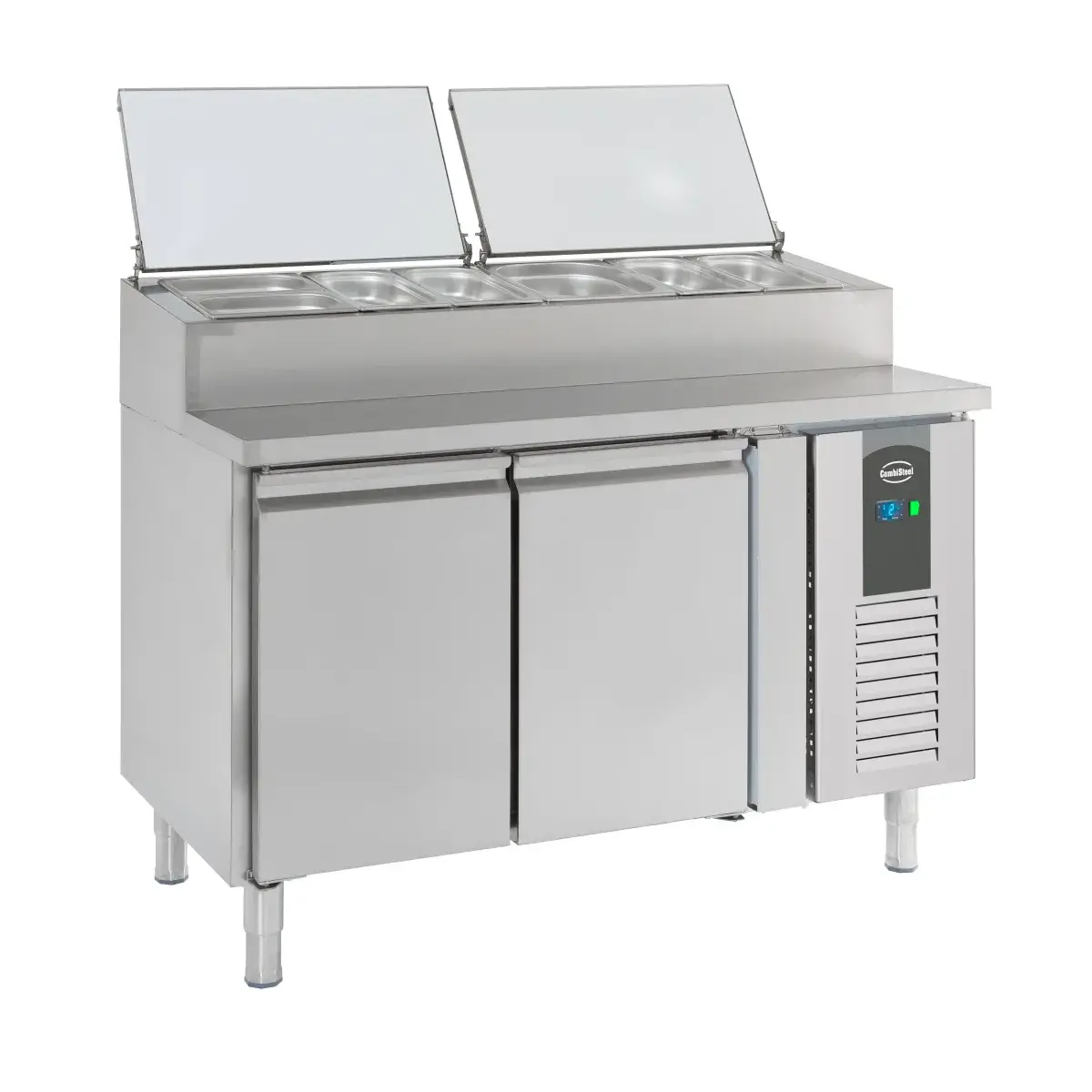 saladette 2 deuren 6x1/3gn pan - image 2