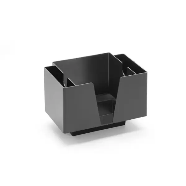 Servethouder met 3 vakken, BarUp, Zwart, 193x143x(H)136mm - Main Image