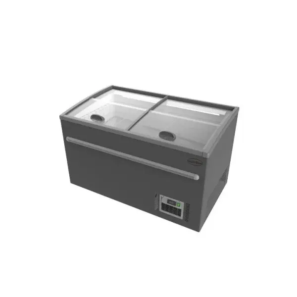SUPERMARKT VRIESKIST GRIJS 1450 AUTOMATISCHE ONTDOOIING - Main Image