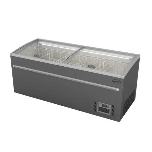 SUPERMARKT VRIESKIST GRIJS 2100 AUTOMATISCHE ONTDOOIING - Main Image