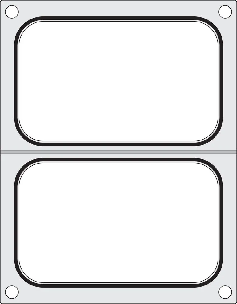 Traysealer matrix, HENDI, 2x container 178x113 mm - Main Image traysealer matrix, hendi, 2x container 178x113 mm - main image