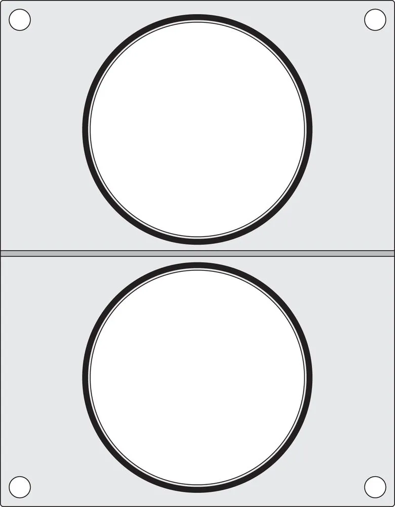 Traysealer matrix, HENDI, 2x soepcontainer ø115 mm - Main Image traysealer matrix, hendi, 2x soepcontainer ø115 mm - main image