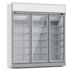 VRIESKAST 3 GLASDEUREN INS-1530F **Let op, er is sprake van een hogere inschakelstroom waardoor een automaat met C karakteristiek noodzakelijk is.** - Main Image