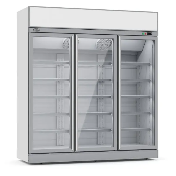 VRIESKAST 3 GLASDEUREN INS-1530F **Let op, er is sprake van een hogere inschakelstroom waardoor een automaat met C karakteristiek noodzakelijk is.** - Main Image