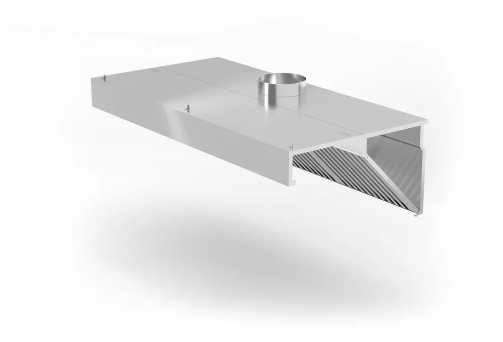 Wandgemonteerde afzuigkap, schuin model, HENDI, Profi Line, met LED-verlichting, 1200x700x(H)450mm - Main Image wandgemonteerde afzuigkap, schuin model, hendi, profi line, met led-verlichting, 1200x700x(h)450mm - main image