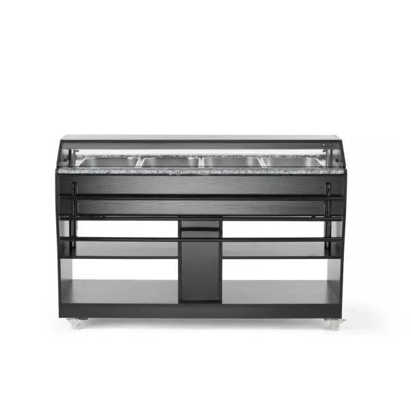 Warm buffet display, HENDI, GN 1/1, 1490x765x(H)1370mm - Main Image