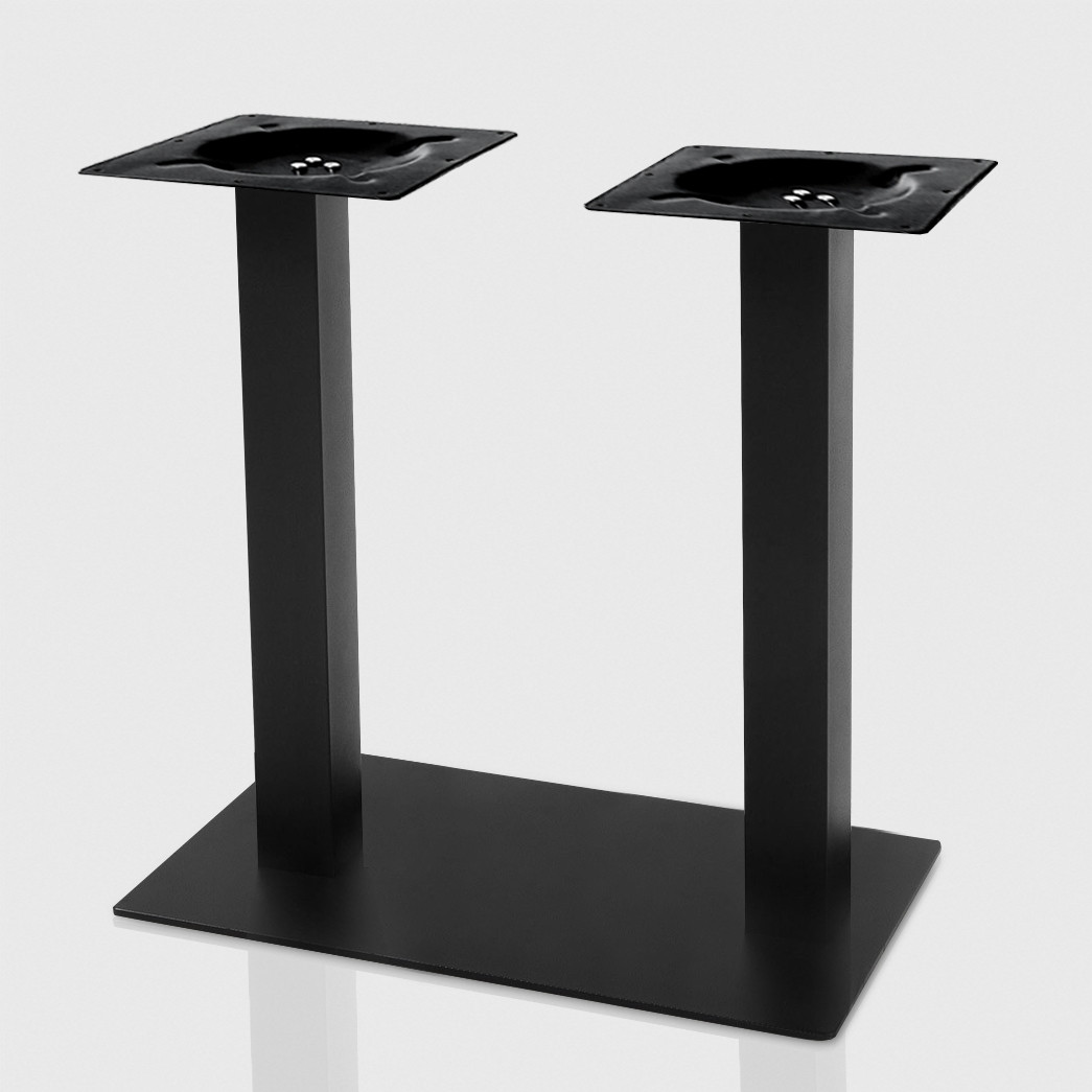 Tafelonderstel zwart 70cm x 40cm