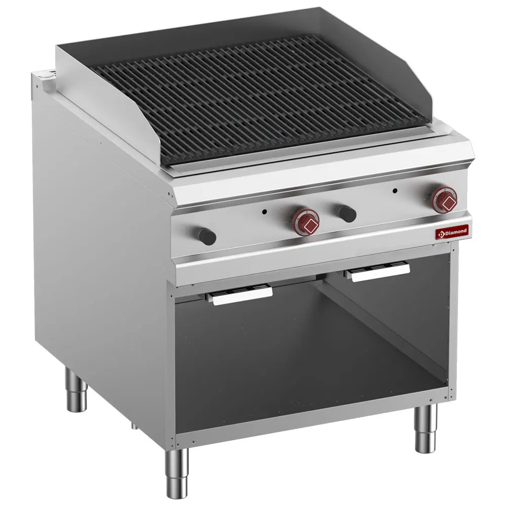Lavasteengrills Gas