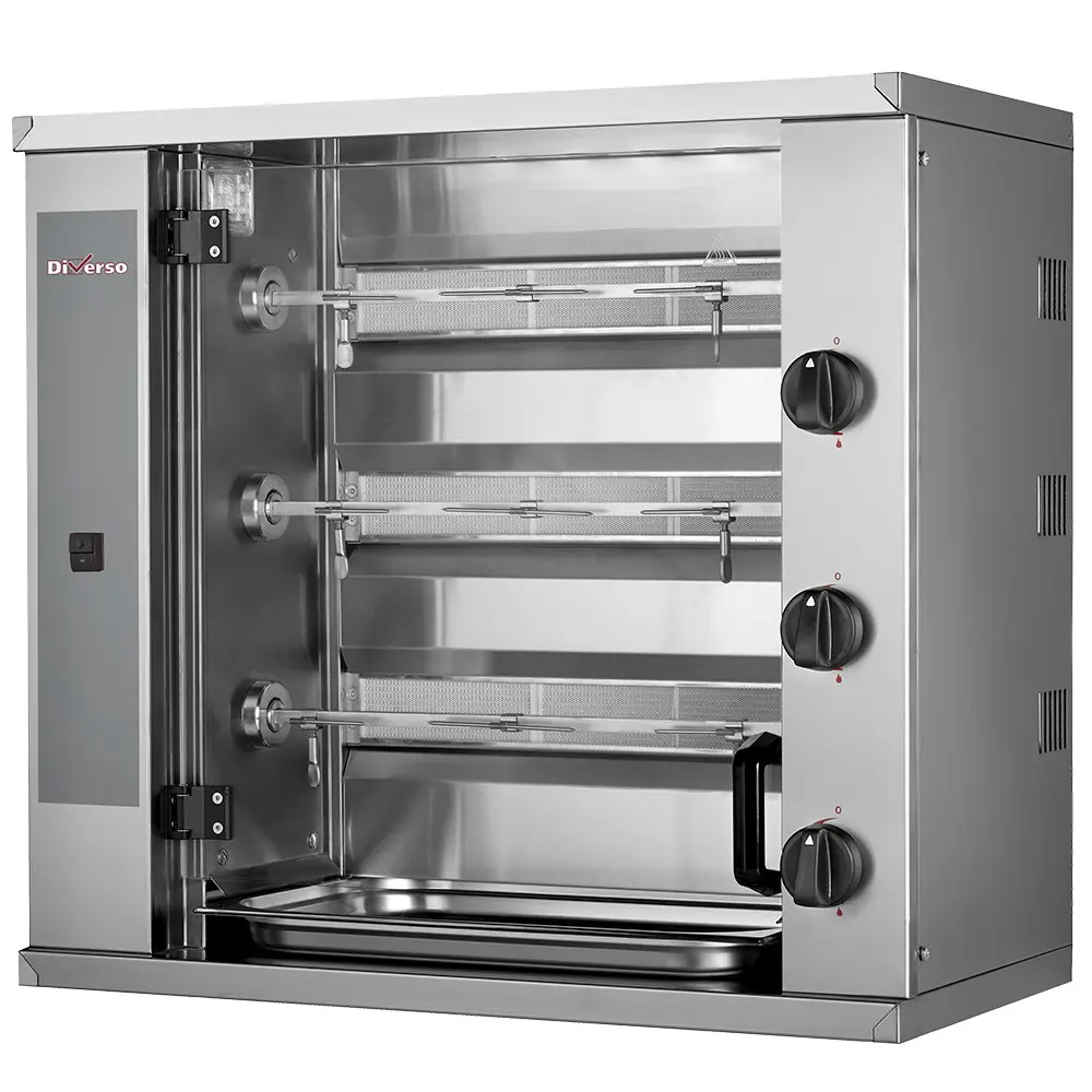 Kippengrills Gas