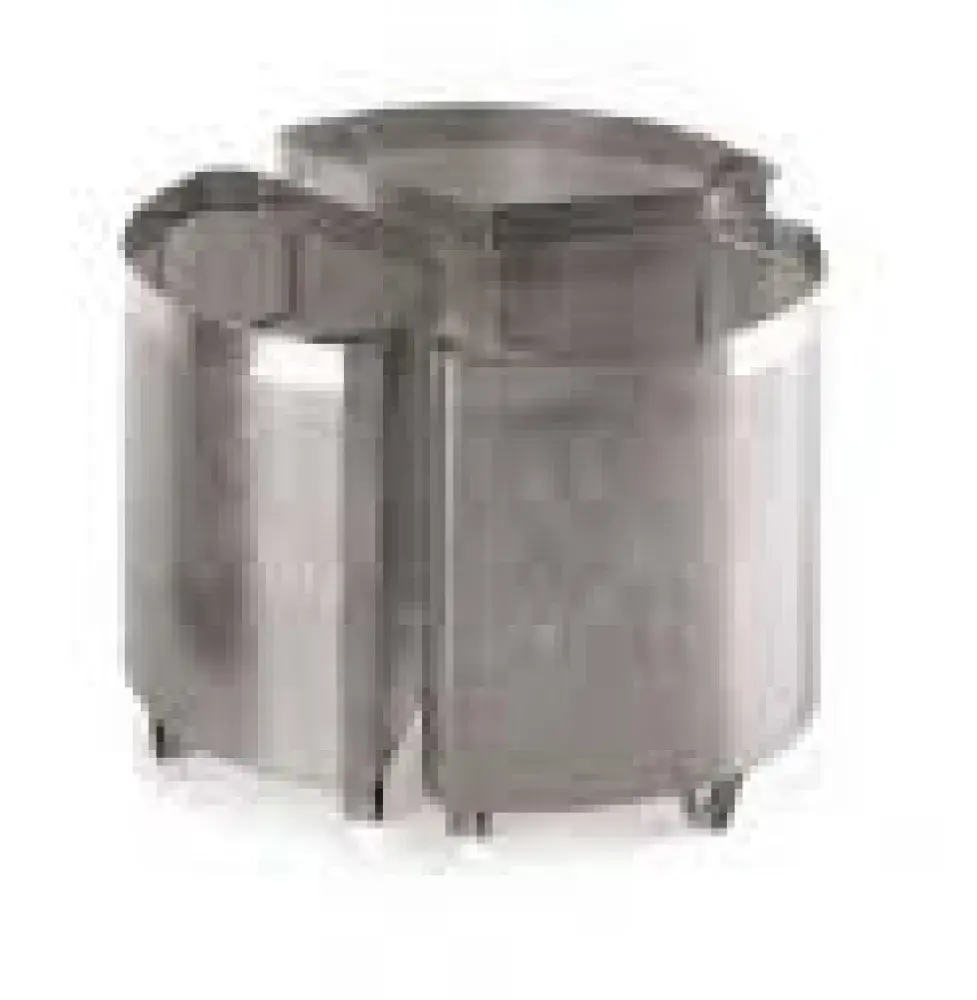 Mand 3 sectoren, 100 liter