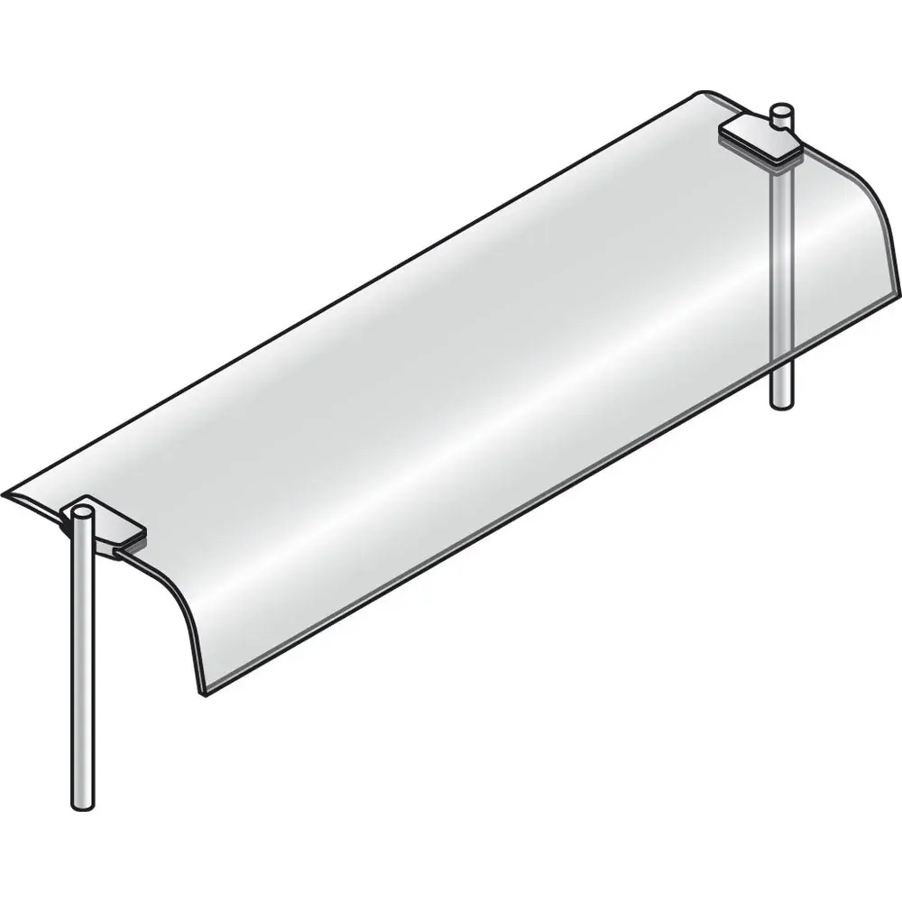 Bovenstructuur met gebogen ruit - Main Image