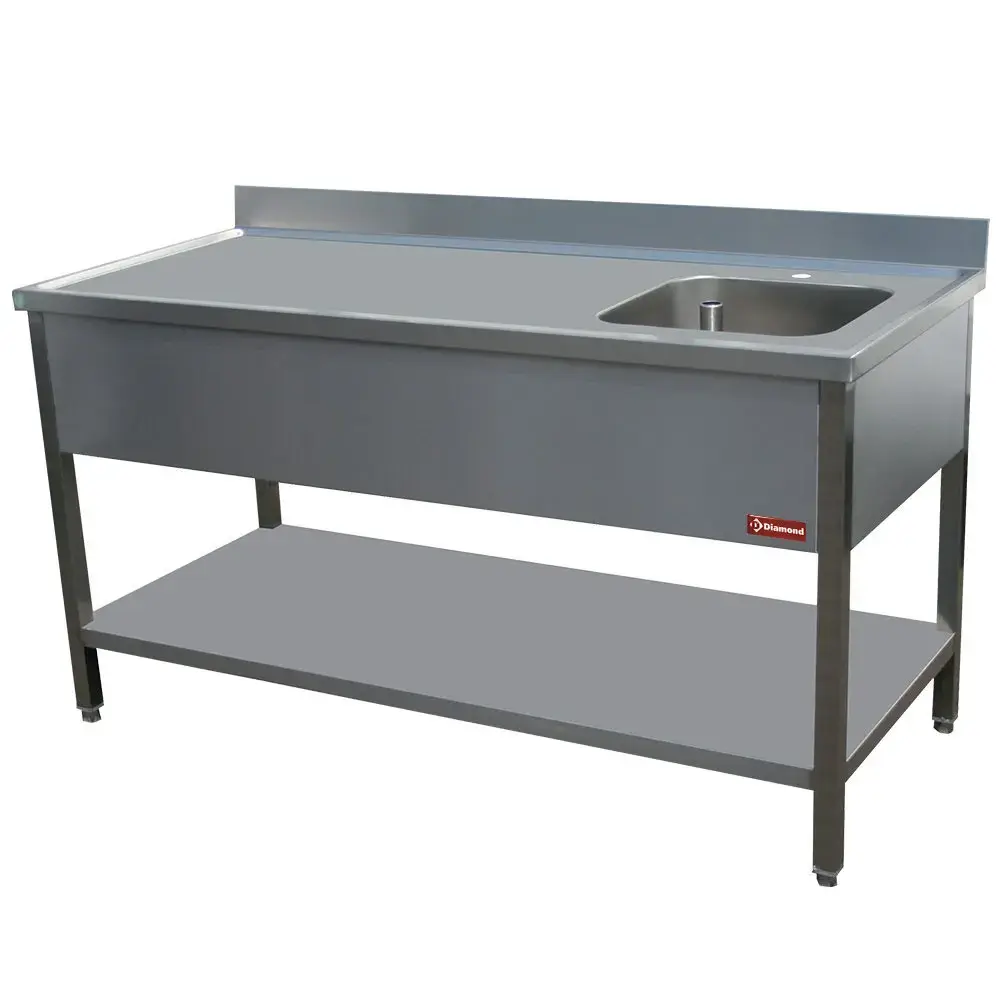 Cheftafel 1 kuip 400x400h250 rh. druipvlak+ - Main Image