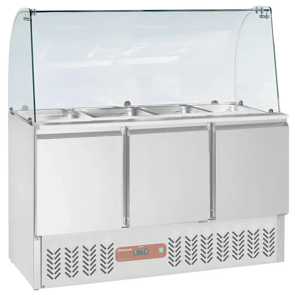 Compleet kit gebogen ruit voor SAL3M/... - Main Image