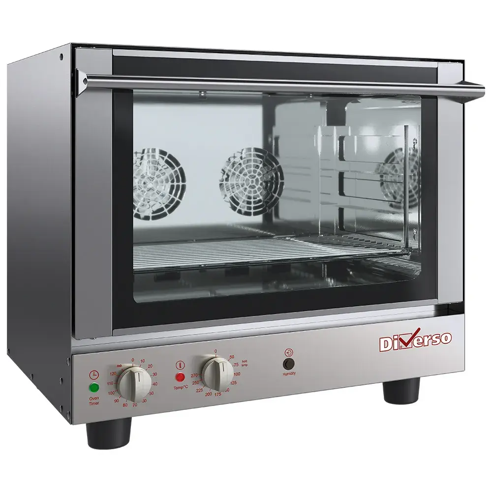 Convectieoven, elektrisch, 4x GN1/1 + manuele bevochtiger - Main Image
