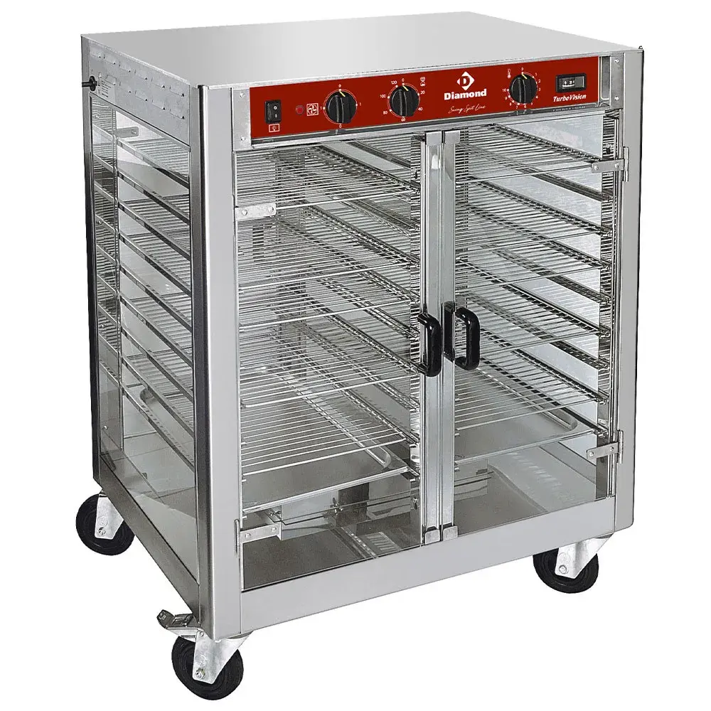 Cupboard for rotary rotisserie, on wheels - Main Image