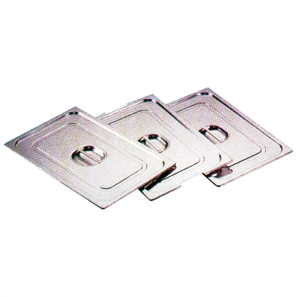 Deksel in inox met handgreep standaard 1/1 - Main Image