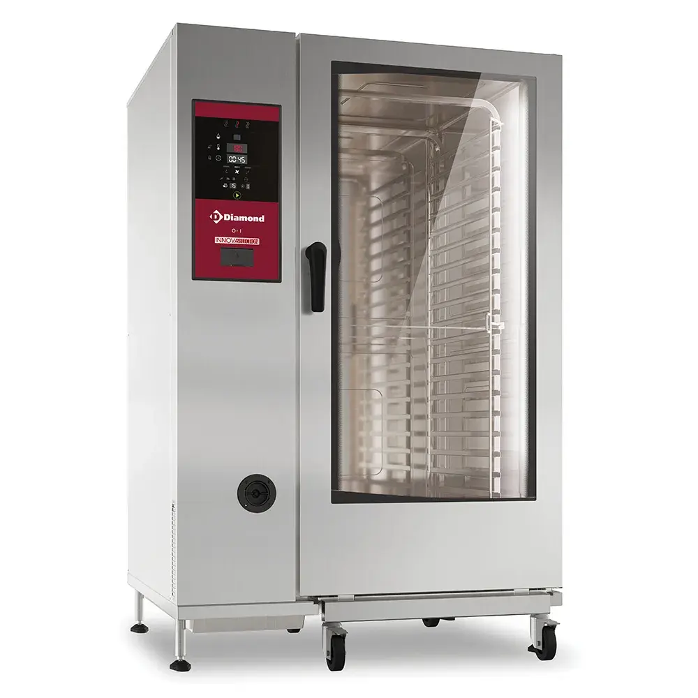Electric oven direct steam and convection, 20xGN2/1+Cleaning - Main Image