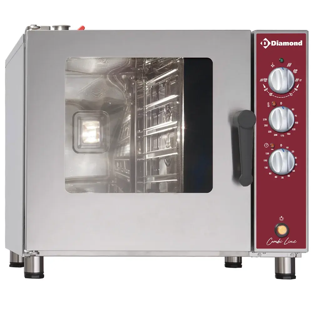Elektrische stoom/convectieoven, 5x GN 1/1