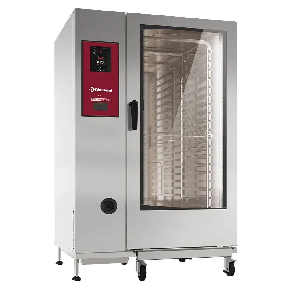 Electric oven "TOUCH" direct steam and convection 22xGN2/1+ Cleaning - Main Image
