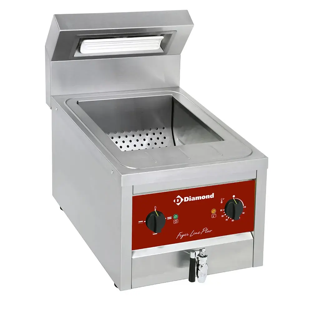 Electric salting basin for french fries capacity 12 lit.- TOP- - Main Image
