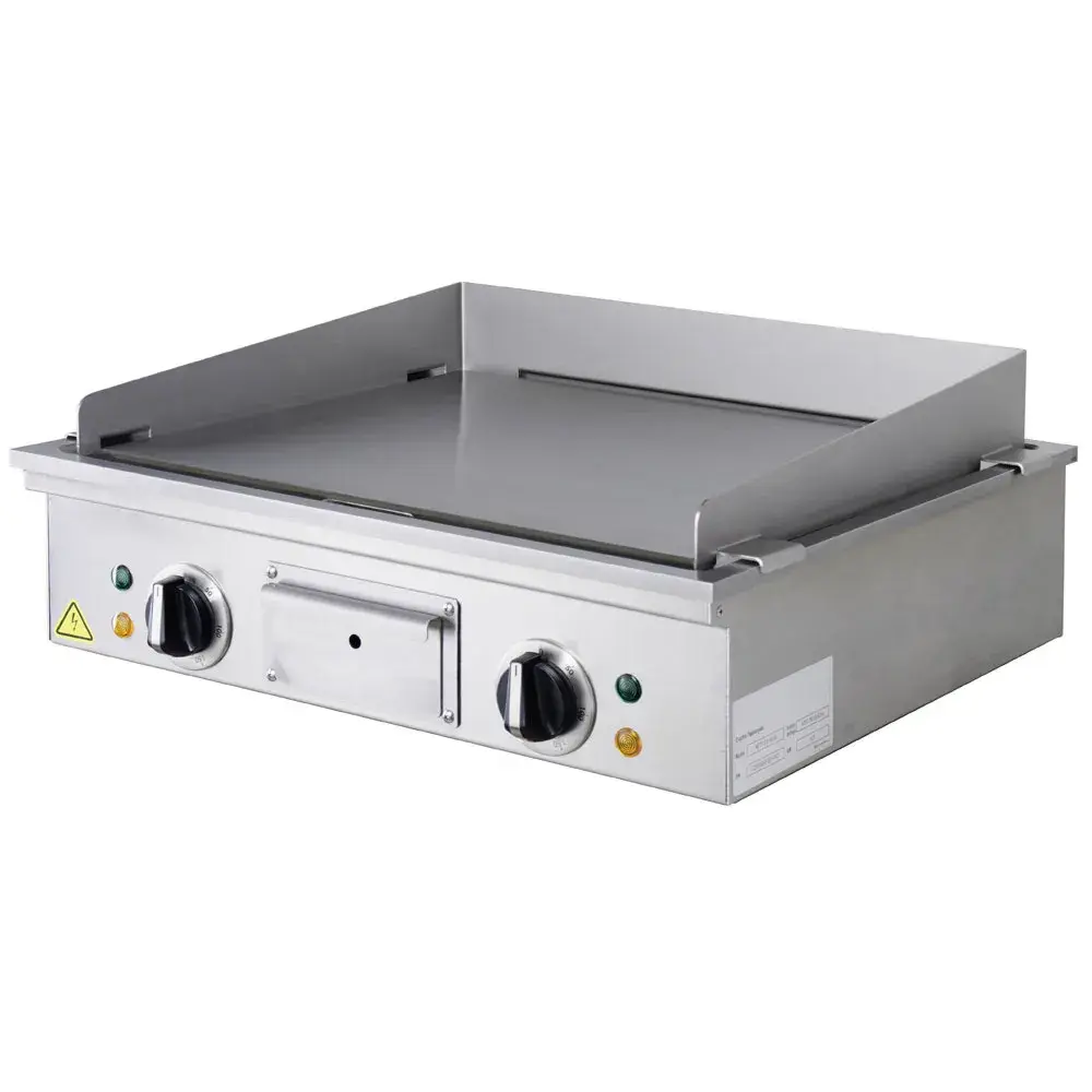 Electric "Teppanyaki" plate, 2 areas (2x 3,15 kW), for the table - Main Image