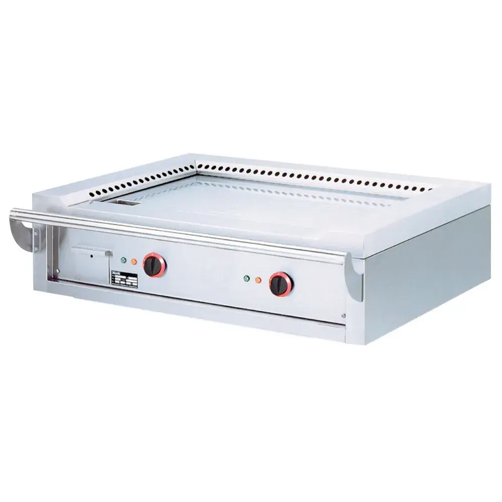 Electric "Teppanyaki" plate, 2 areas (2x 5,85 kW), for the table -Top- - Main Image