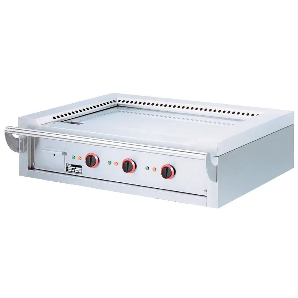 Electric "Teppanyaki" plate, 3 areas (3x 4,7 kW), for the table -Top- - Main Image
