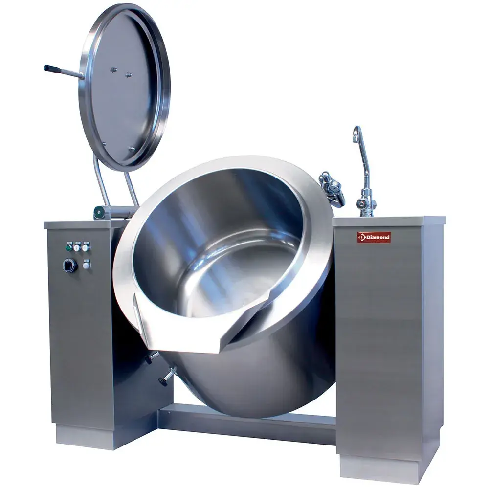 Electrick Tilting Boiling pan 100 liters, indirect heating - Main Image