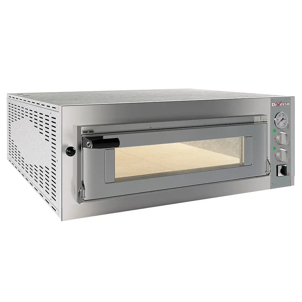 Elektrische oven 4 pizza's diam. 350mm, 1 kamer - Main Image