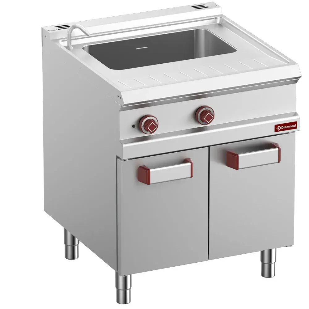 Elektrische pastakoker 1 kuip 40 liter (zonder manden), op kast - Main Image