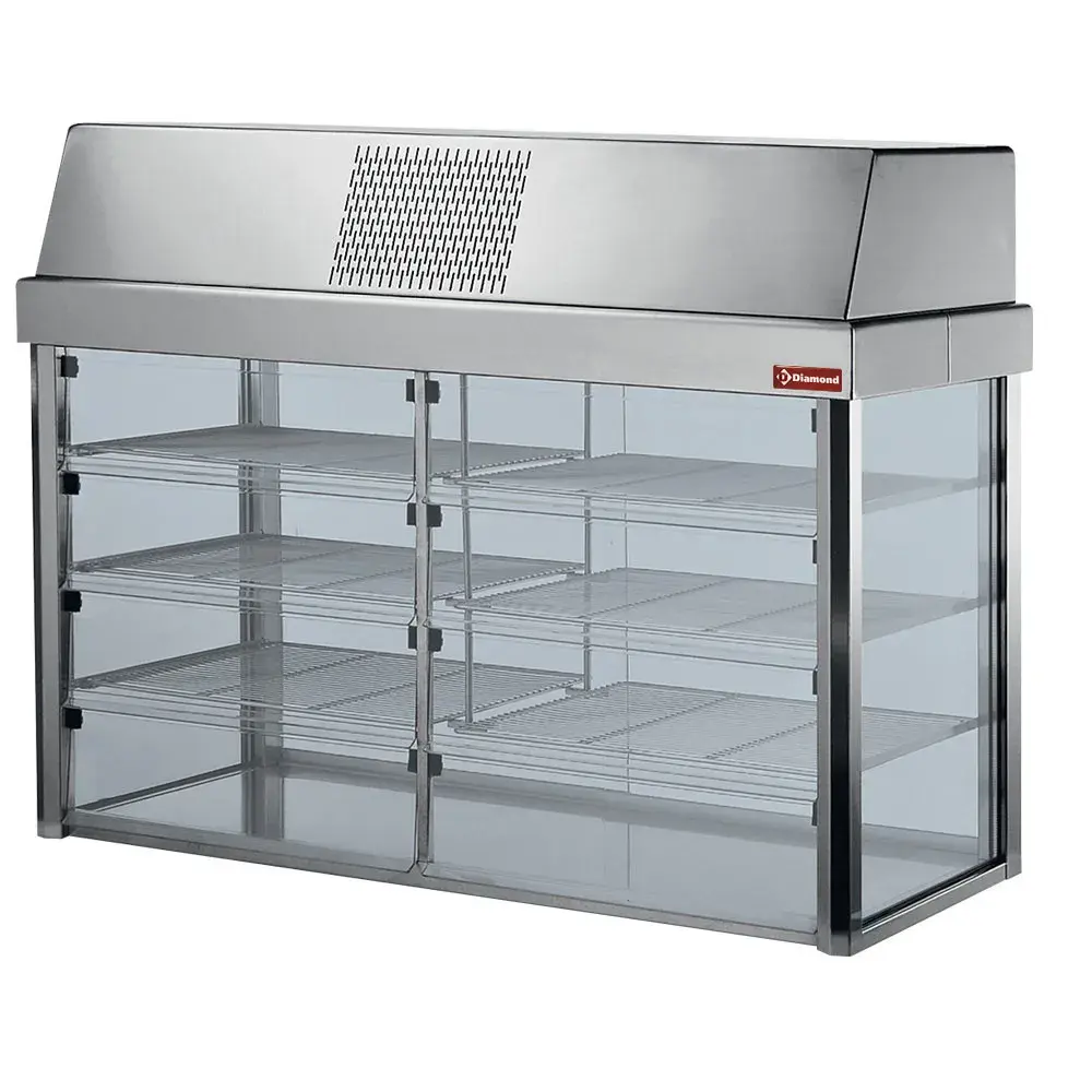 Gekoelde vitrine met bodem, top model (x element 3 GN 1/1) - Main Image