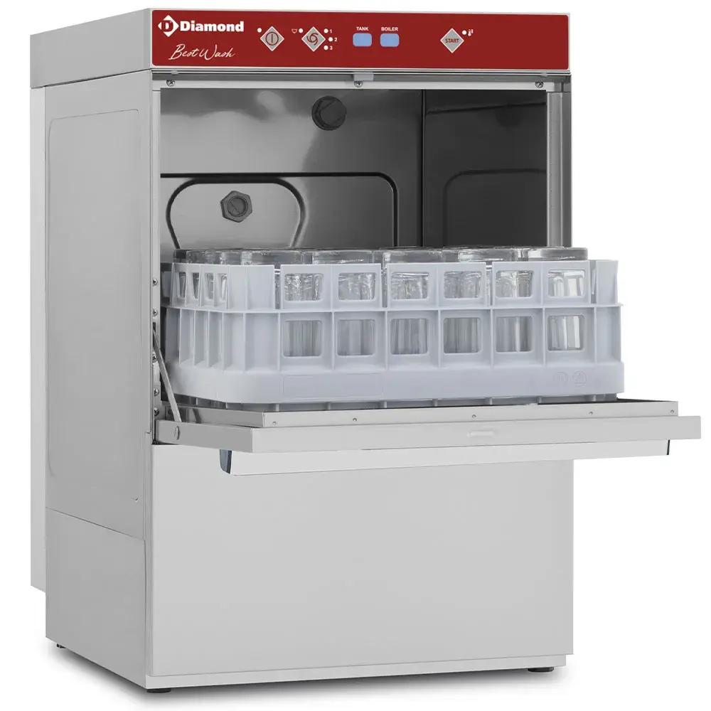 Glazenwasser, mand 400x400 mm "Full Hygiene" - Main Image