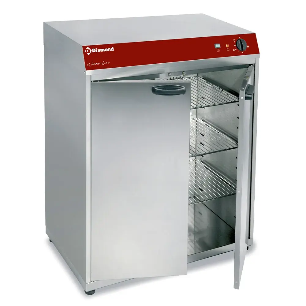 Heating (or) temperature maintenance cupboard, ventilated, 2 doors - Main Image