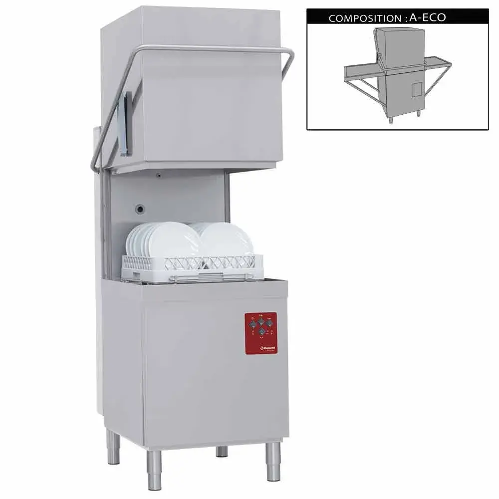 Hood dishwasher complete, consisting of : - Main Image