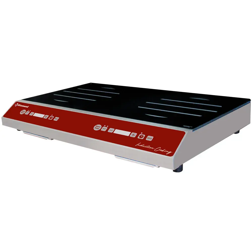 Induction hob double zone (2x 1750 watt), glass touch control panel - Main Image
