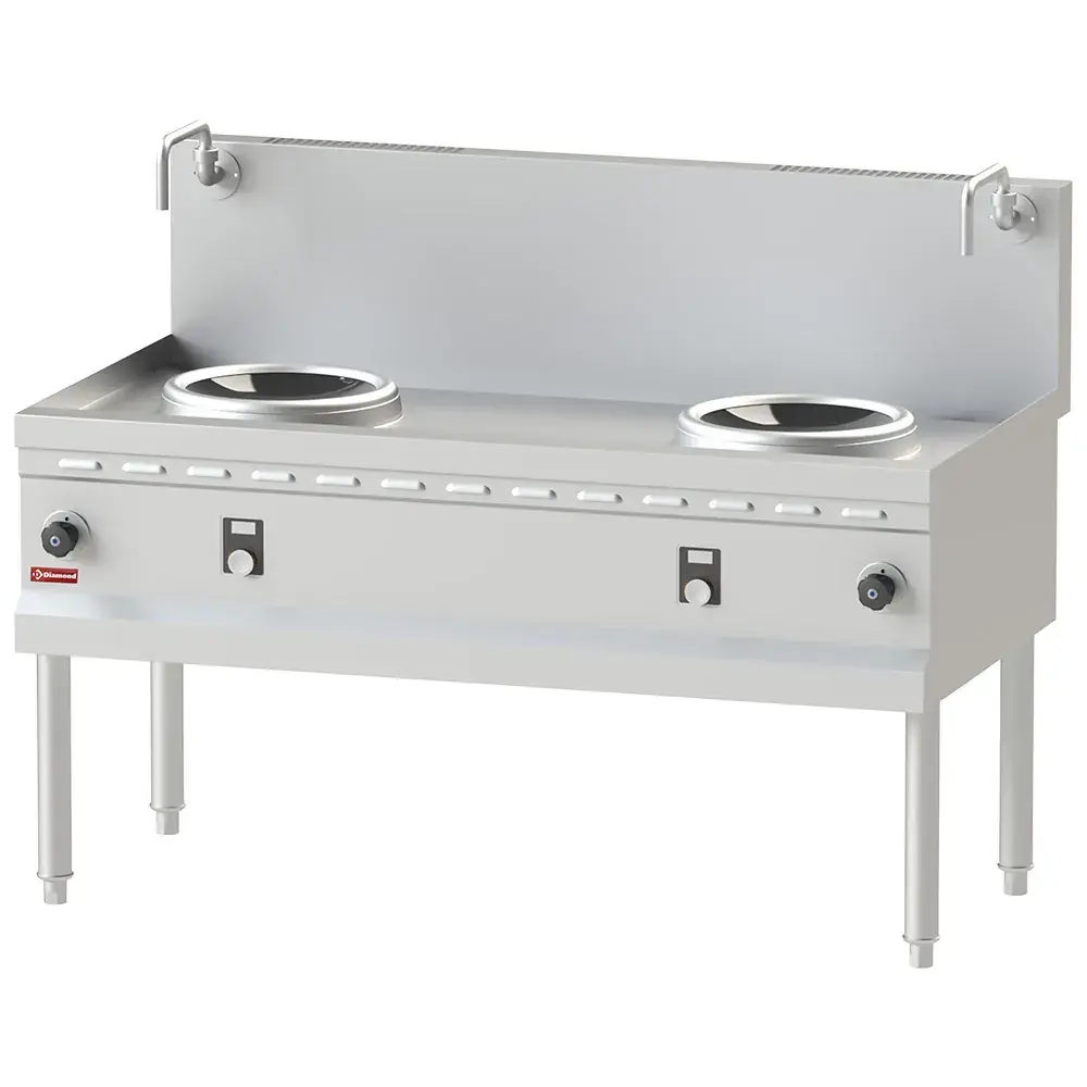 Induction wok stove 2 zones - Ø300 MM - Main Image