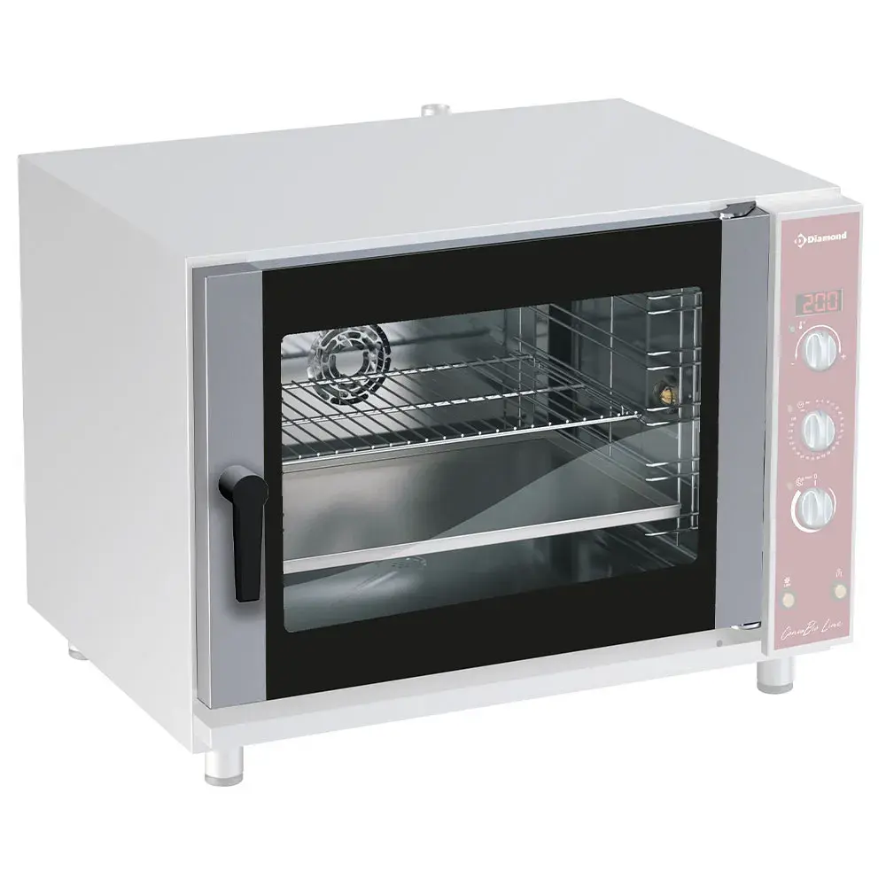 Optie: Deur oven 5 niv. scharnieren RECHTERKANT - Main Image