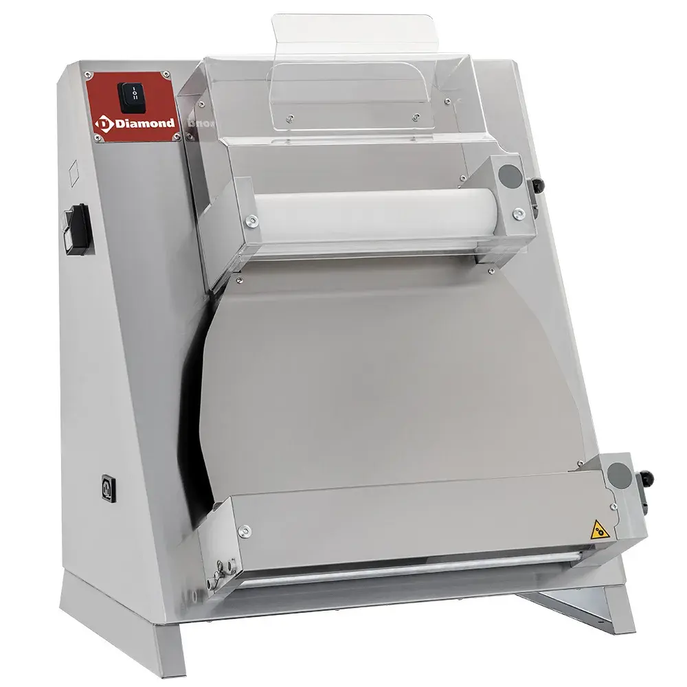 Pizzaroller Ø 420 mm, 2 rollen "Linear", in R.V.S. - Main Image