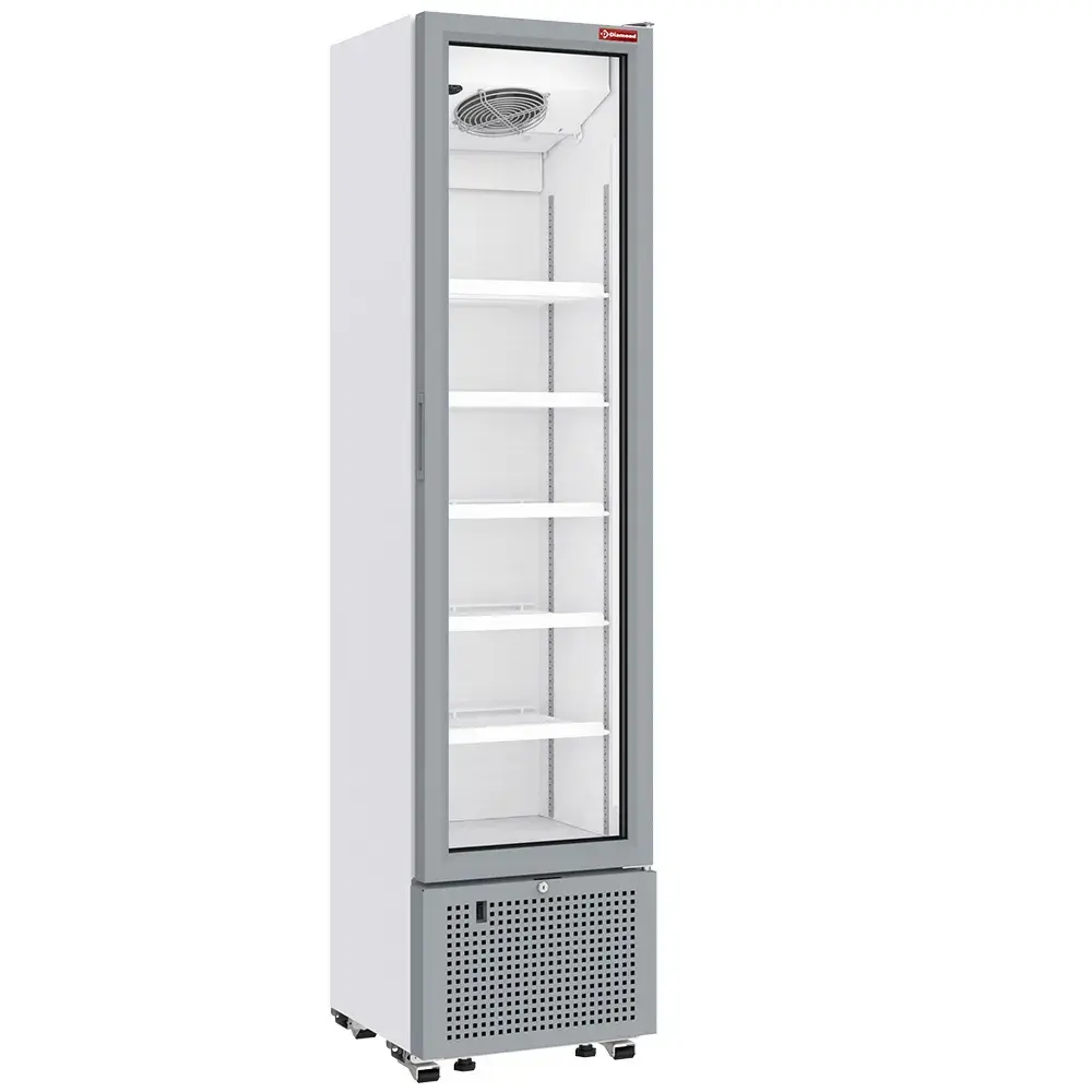 Positieve gekoelde vitrine 221 liter WIT - Main Image