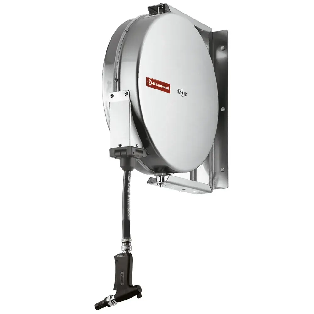 Reinigingshaspel, automatische oproller 15m. - Main Image