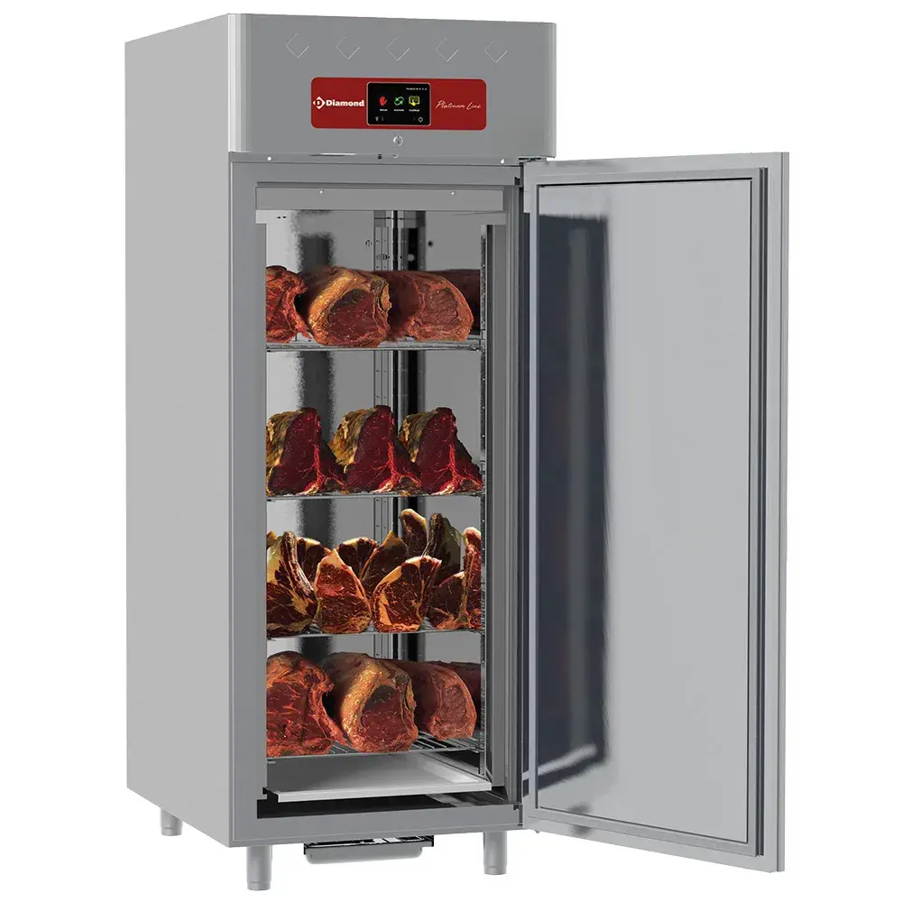 Rijpingskast dry aging voor vlees 850 liter geventileerd, 1 deur 20x GN 2/1 - Main Image