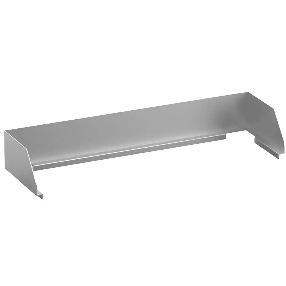 Roestvrij stalen spatscherm, plaat van 800 mm - Main Image