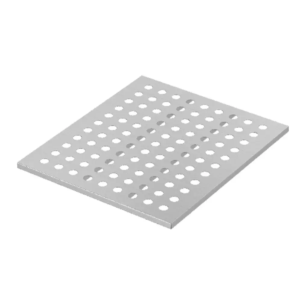 RVS bodemplank voor compartiment met deur - Main Image